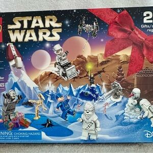 Lego Star Wars Advent Calendar Building Set Light Blue and White